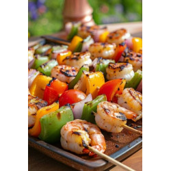 Brochettes de poisson