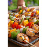 Brochettes de poisson